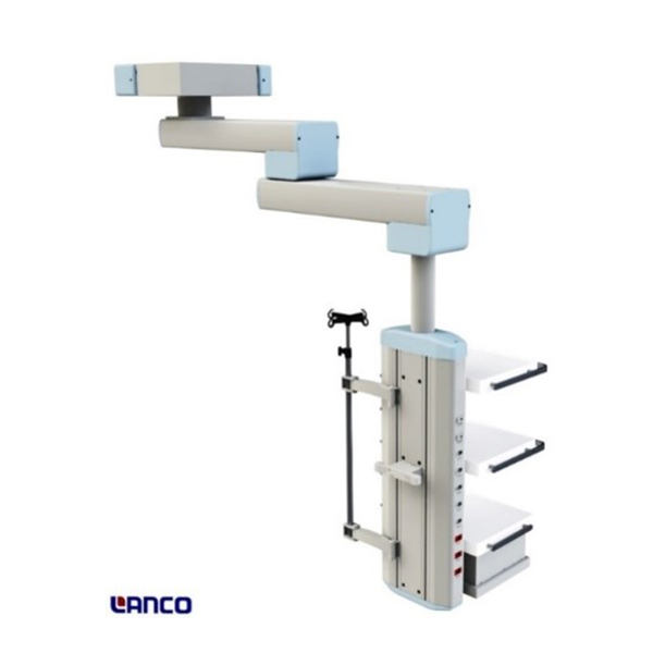 Estativa de Braço Duplo com 01 Torre - SU 6040